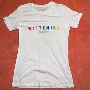 KITTENISH logo tshirt